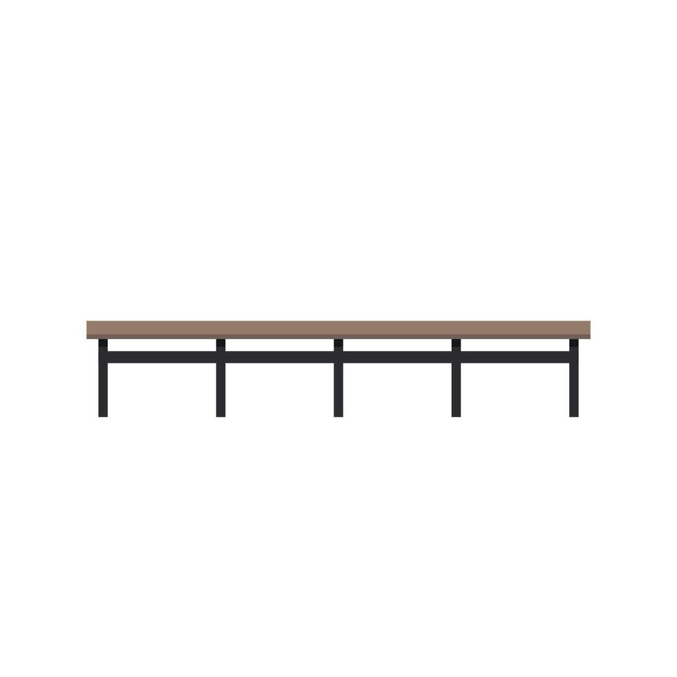 railing . railing on white background. wallpaper. free space for text. copy space. vector