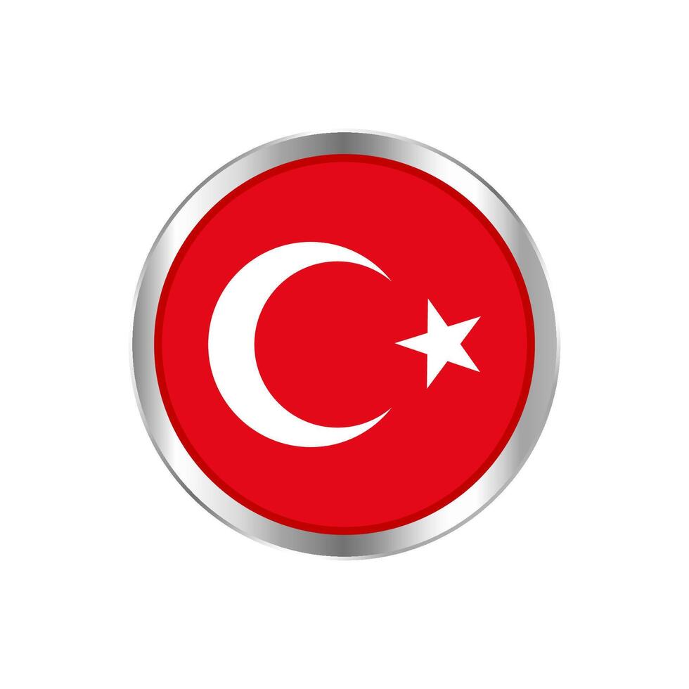 Turkey flag logo. Turkey flag symbol . vector