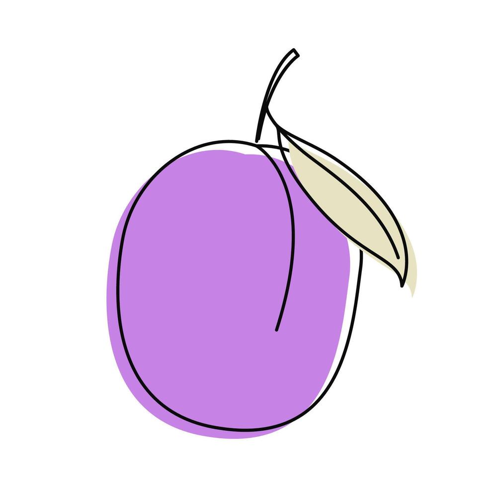 Prunes cartoon . symbol. logo design. vector