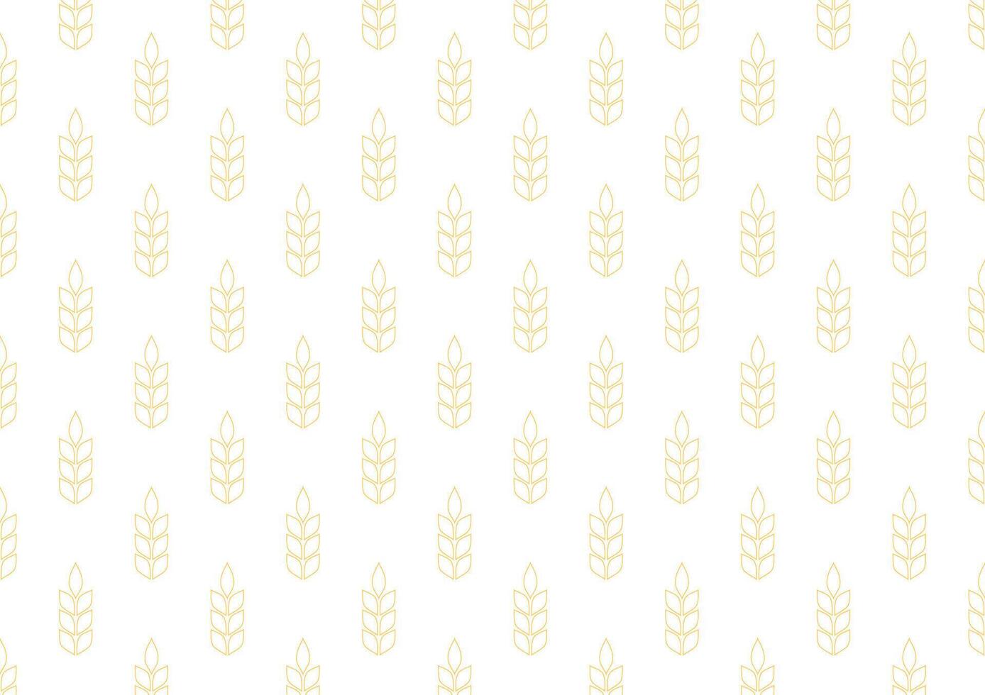 Wheat pattern wallpaper. oat symbol. free space for text. rice sign. Rice pattern wallpaper. vector