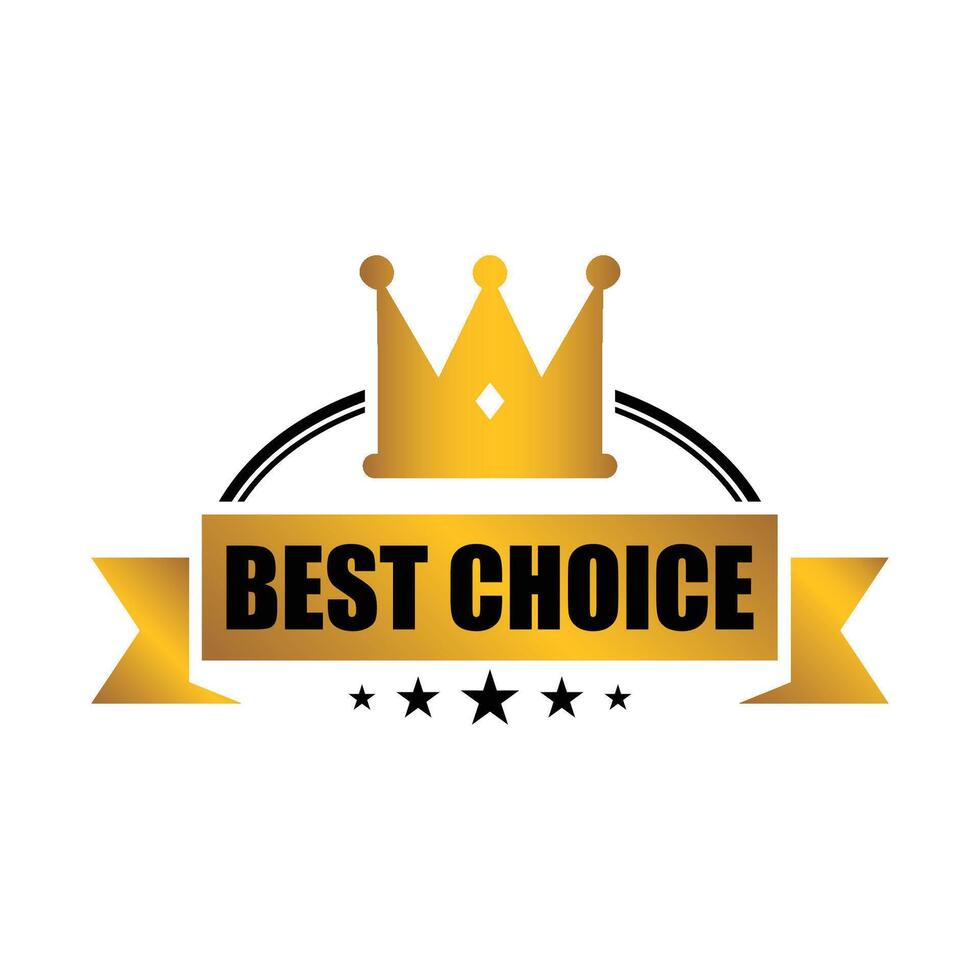 best choice warranty label. guarantee sign and symbol. vector