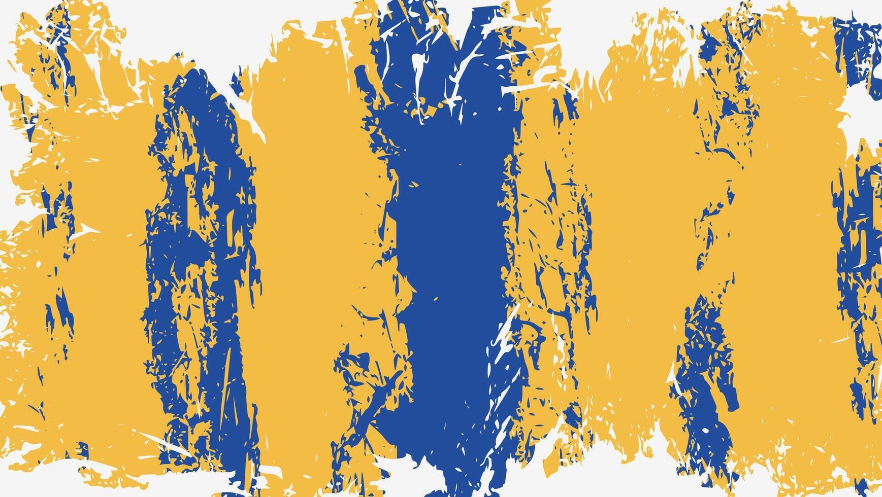 Abstract Blue Yellow White Grunge Texture Design Background vector