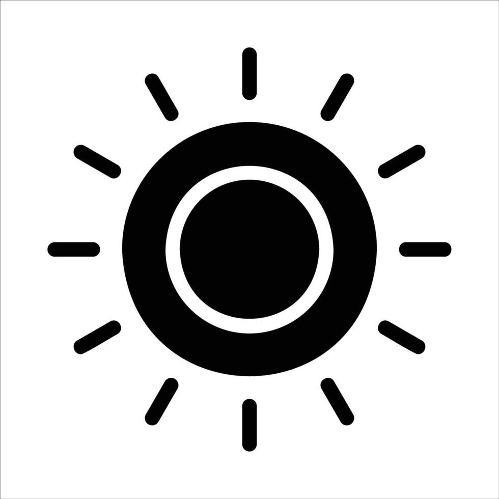 uva rays in flat design style vector