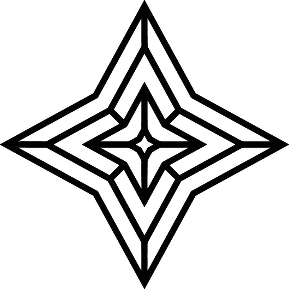 Star icon symbol Illustration vector