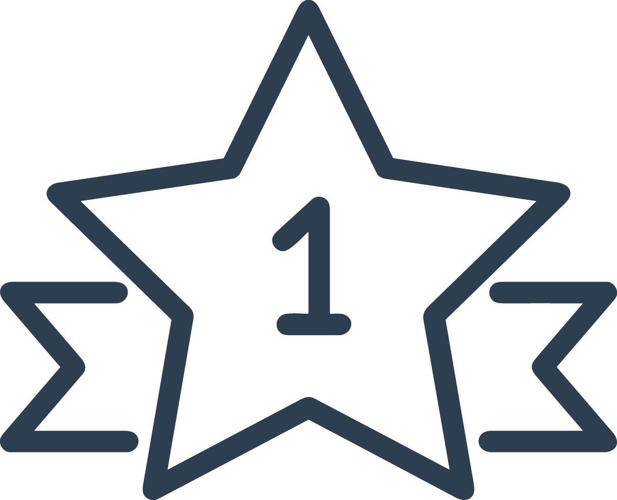 Star icon symbol Illustration vector