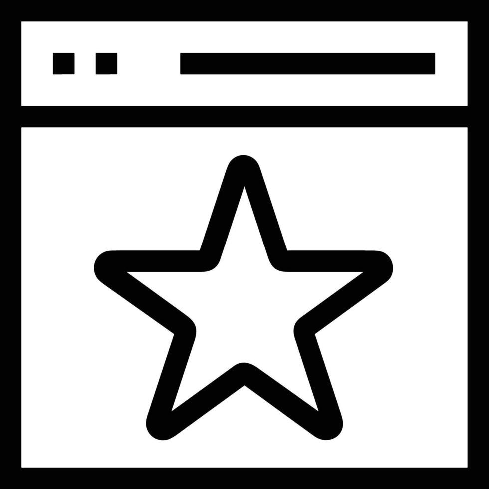 Star icon symbol Illustration vector