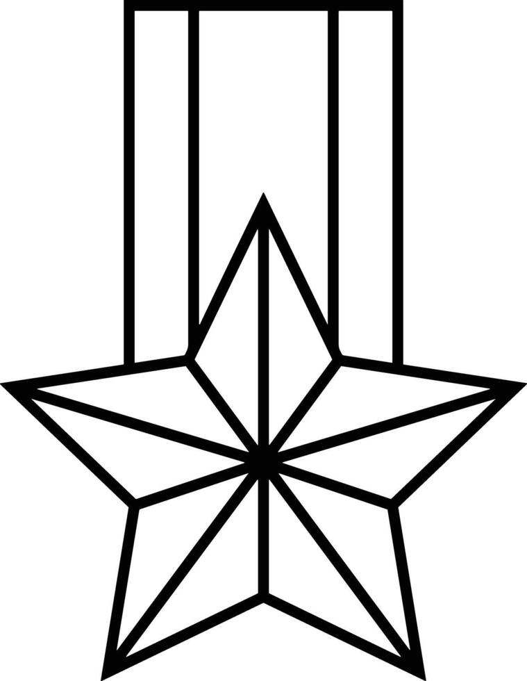 Star icon symbol Illustration vector