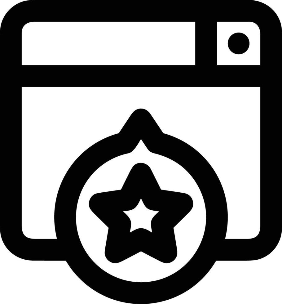 Star icon symbol Illustration vector