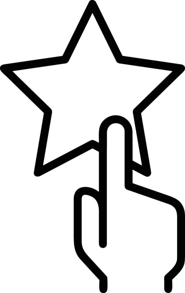 Star icon symbol Illustration vector