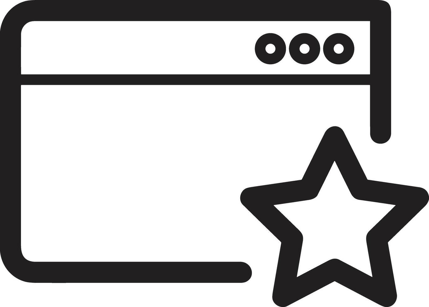 Star icon symbol Illustration vector