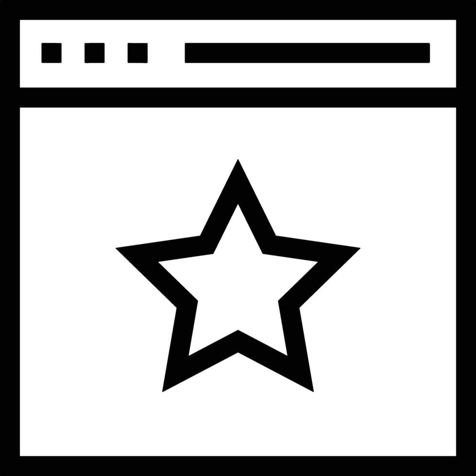 Star icon symbol Illustration vector