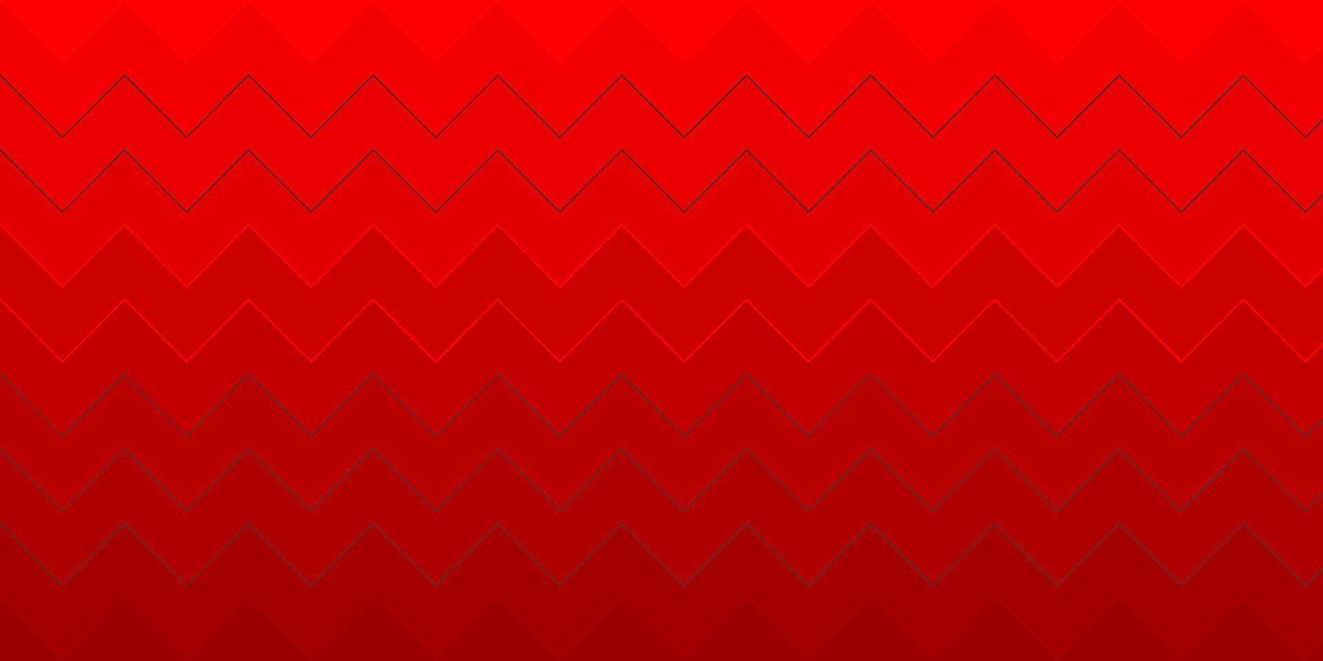 abstract background with angular red waves vector