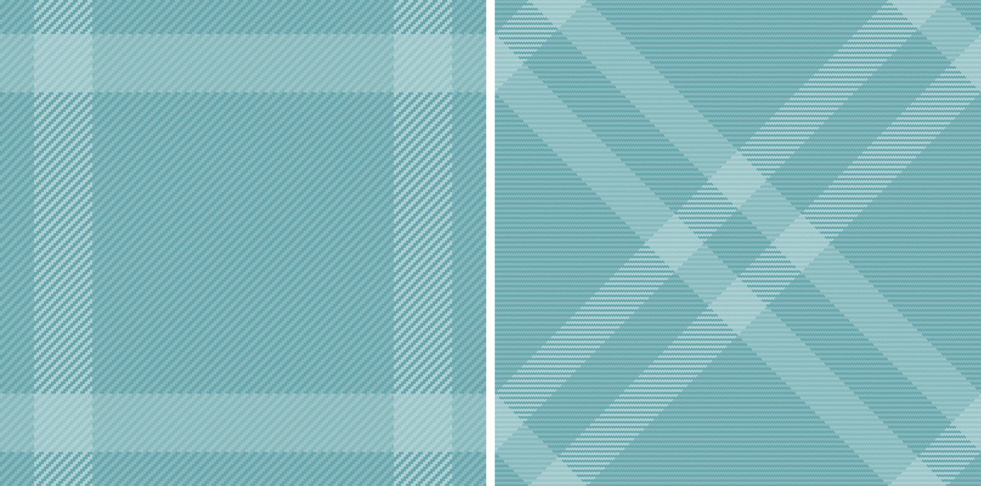 Texture plaid check of textile seamless pattern with a fabric background tartan. Set in novelty colors for decorative napkins, dinner parties. vector
