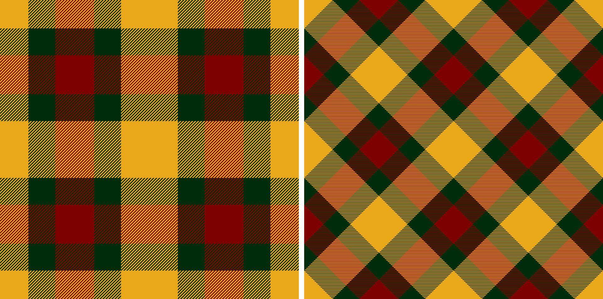 Tartan fabric check of pattern background with a texture plaid seamless textile. vector