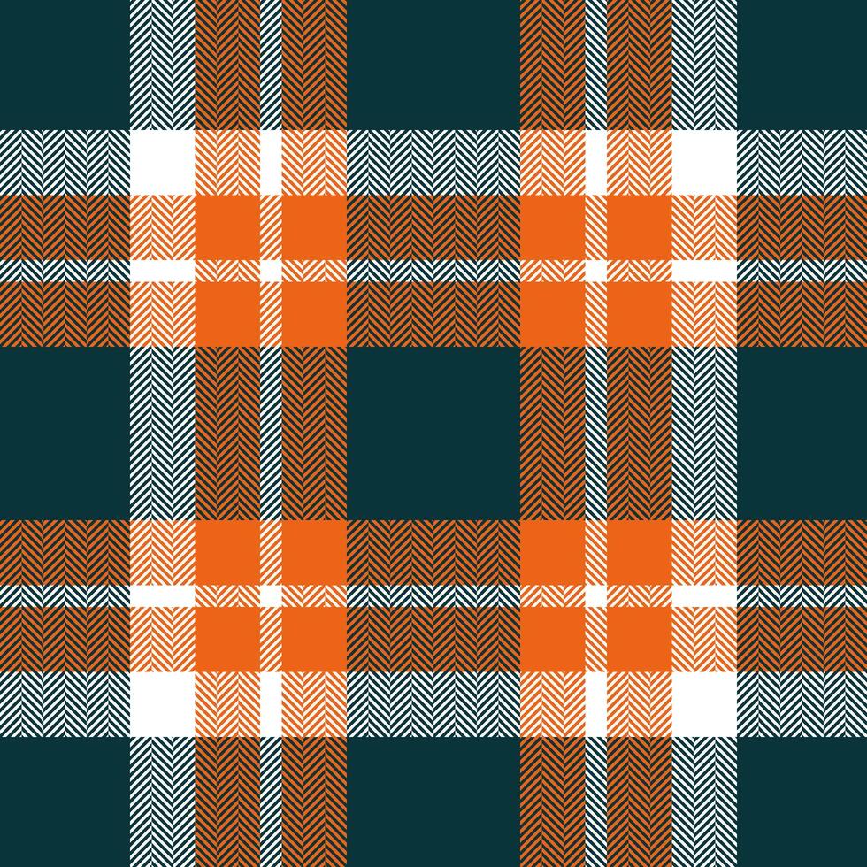 Plaid check pattern. Seamless fabric texture. Tartan textile print. vector