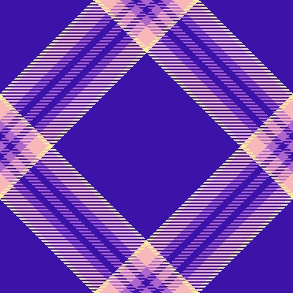 Textile check background of tartan seamless pattern with a texture fabric plaid . vector