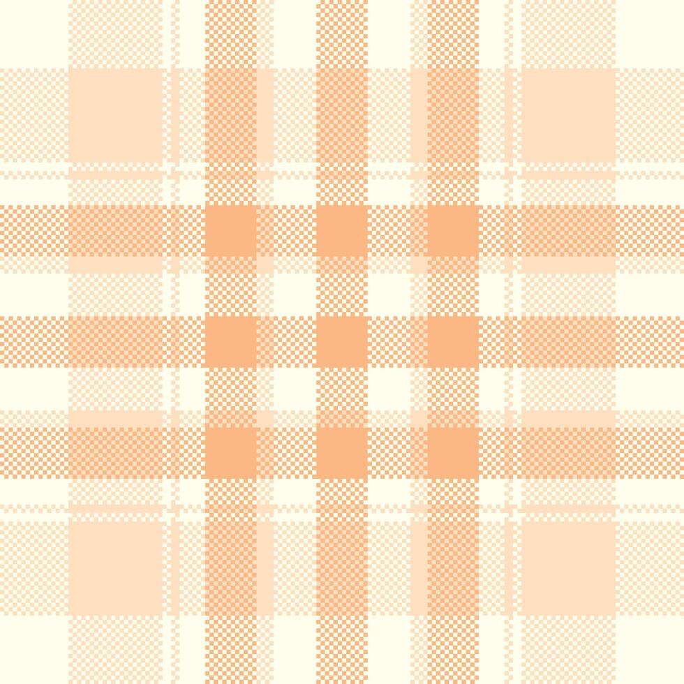 Pixel background design. Modern seamless pattern plaid. Square texture fabric. Tartan scottish textile. Beauty color madras ornament. vector