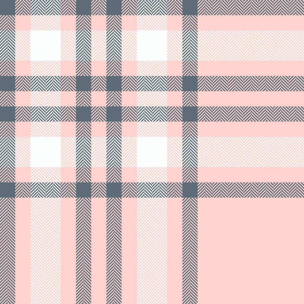 Plaid check pattern. Seamless fabric texture. Tartan textile print. vector