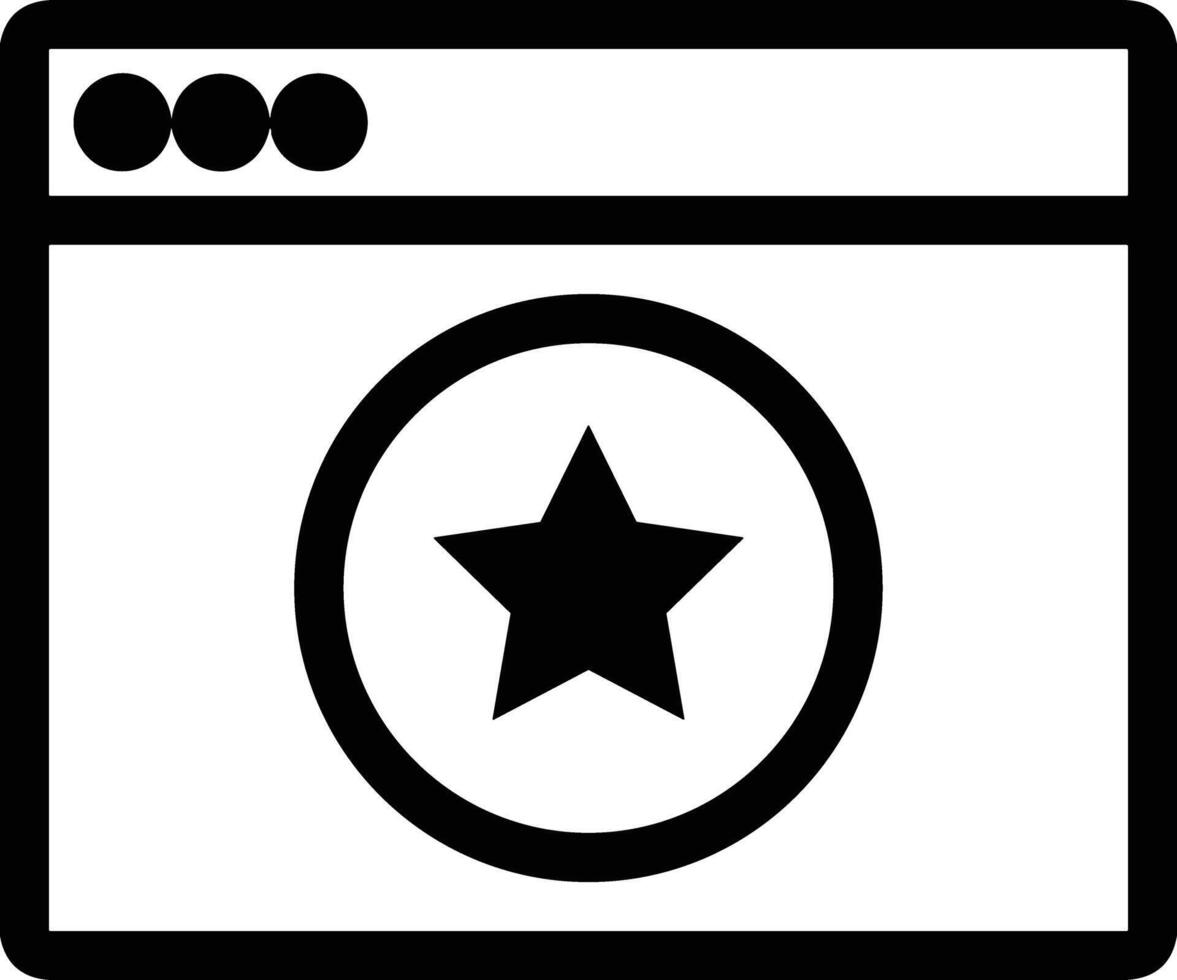 Star icon symbol Illustration vector