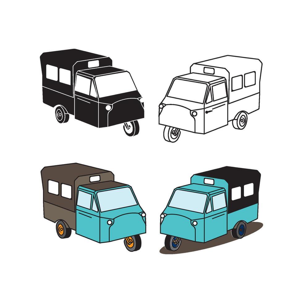 bajaj icon design vector