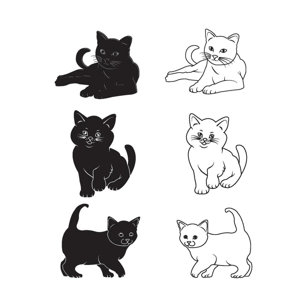 cat icon design vector