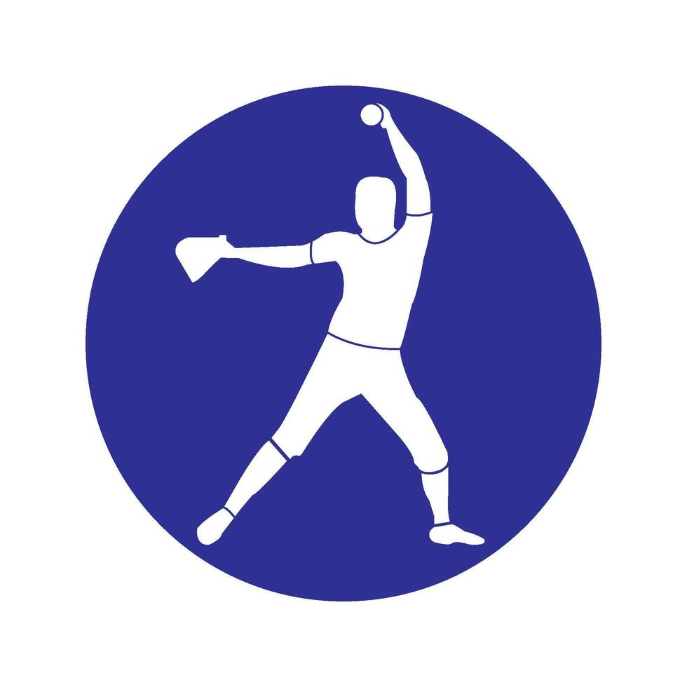 softball icon design vector