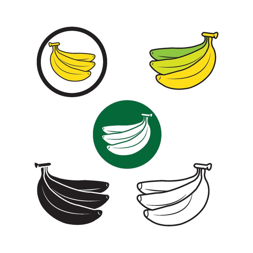 banana icon design vector