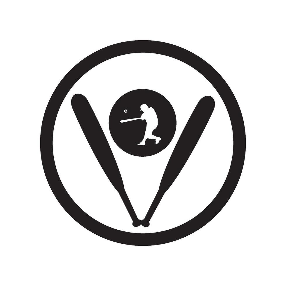 softball icon design vector