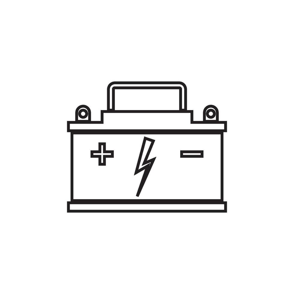 battery icon design vector