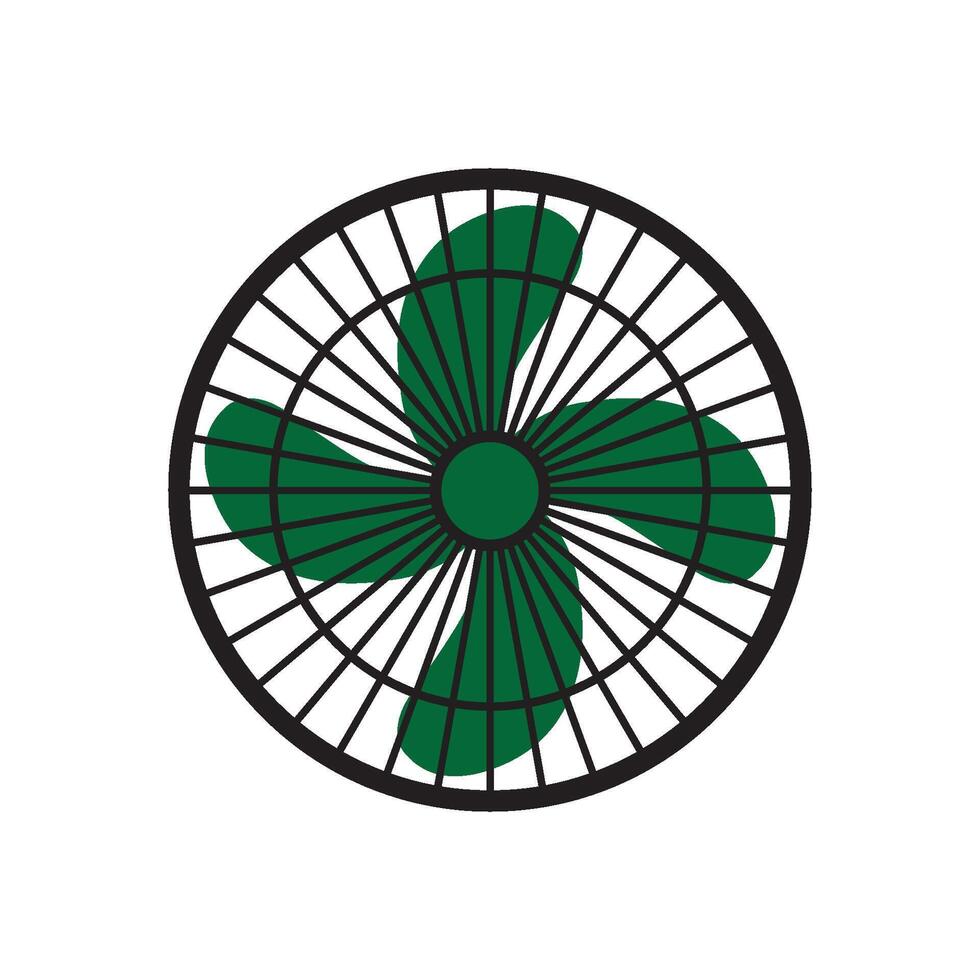 fan icon design vector