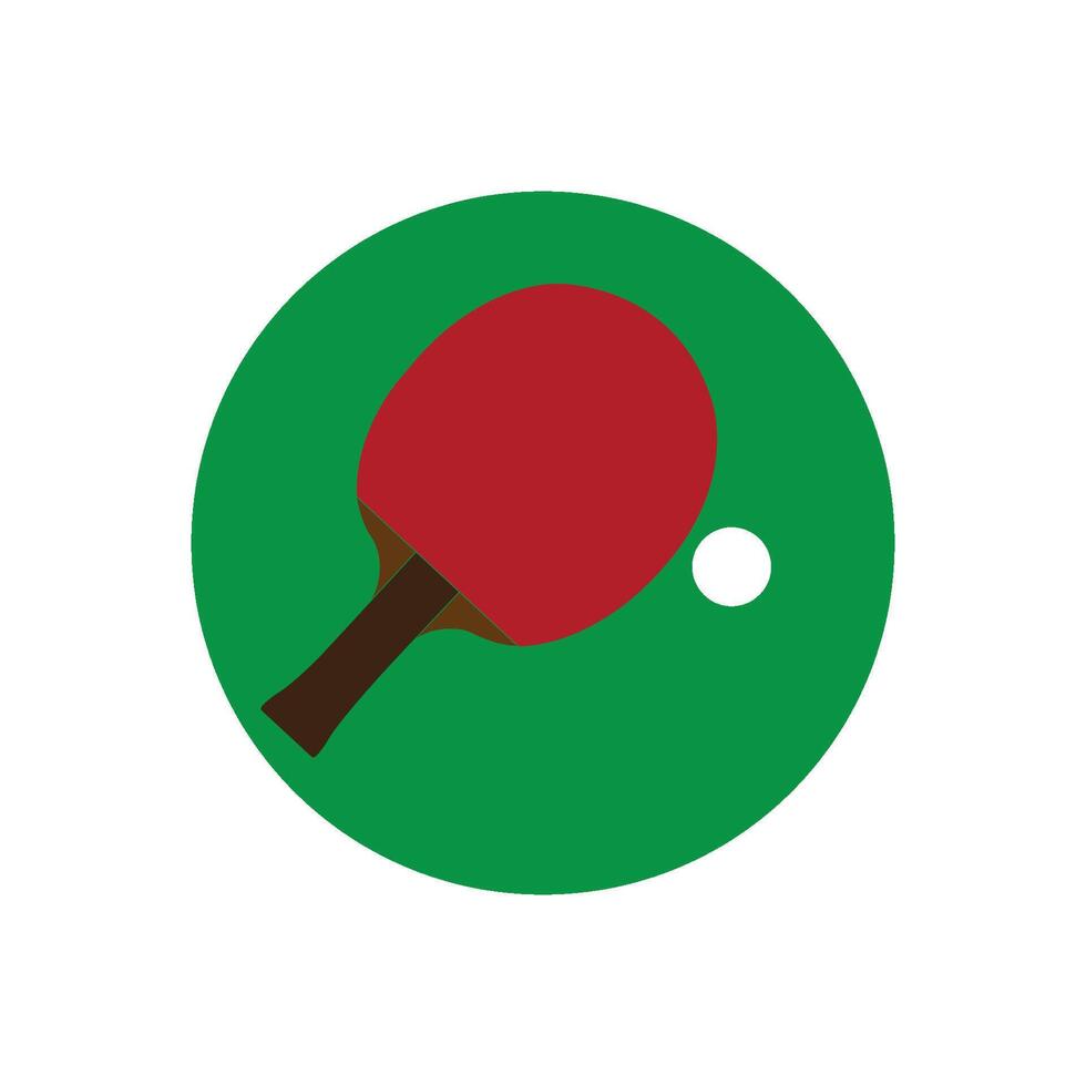 Table Tennis icon vector