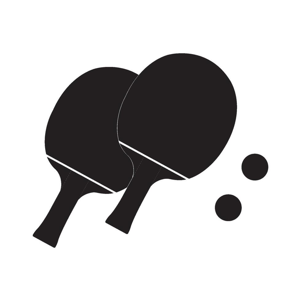 Table Tennis icon vector