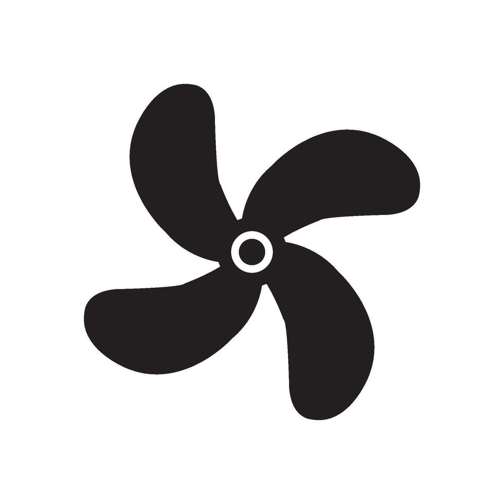 icon propeller design vector