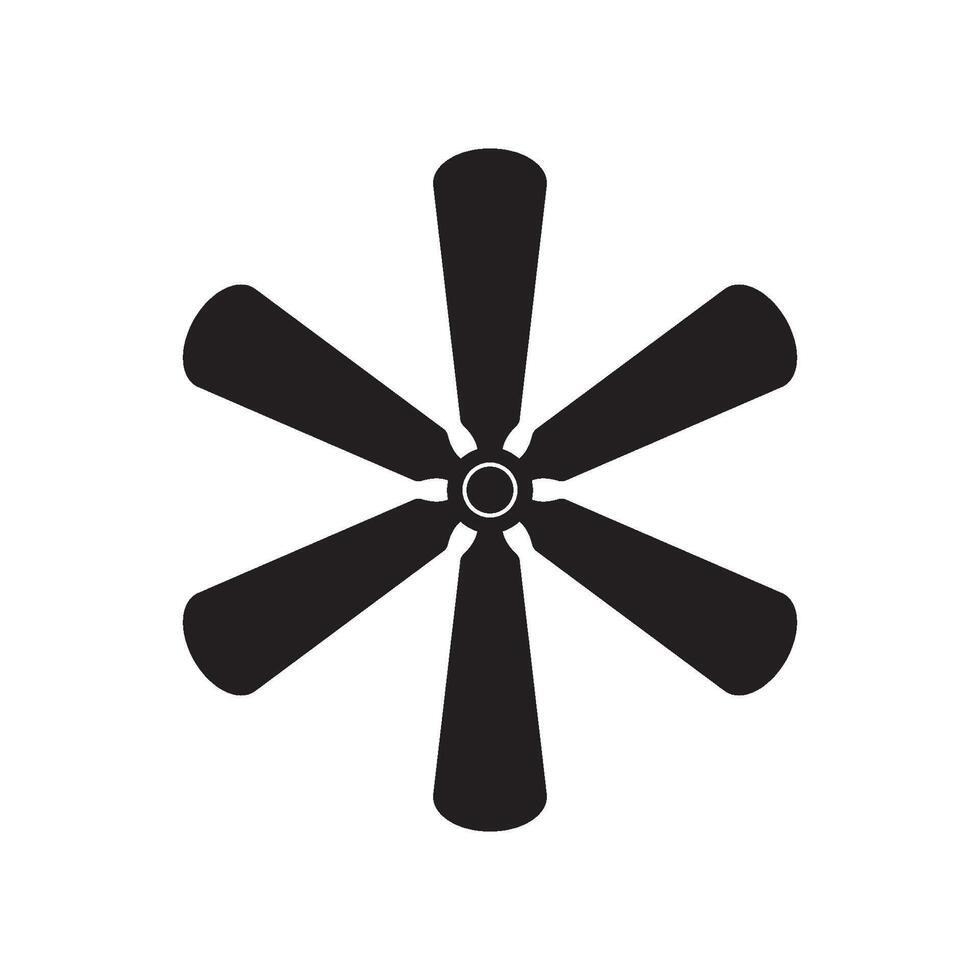 icon propeller design vector