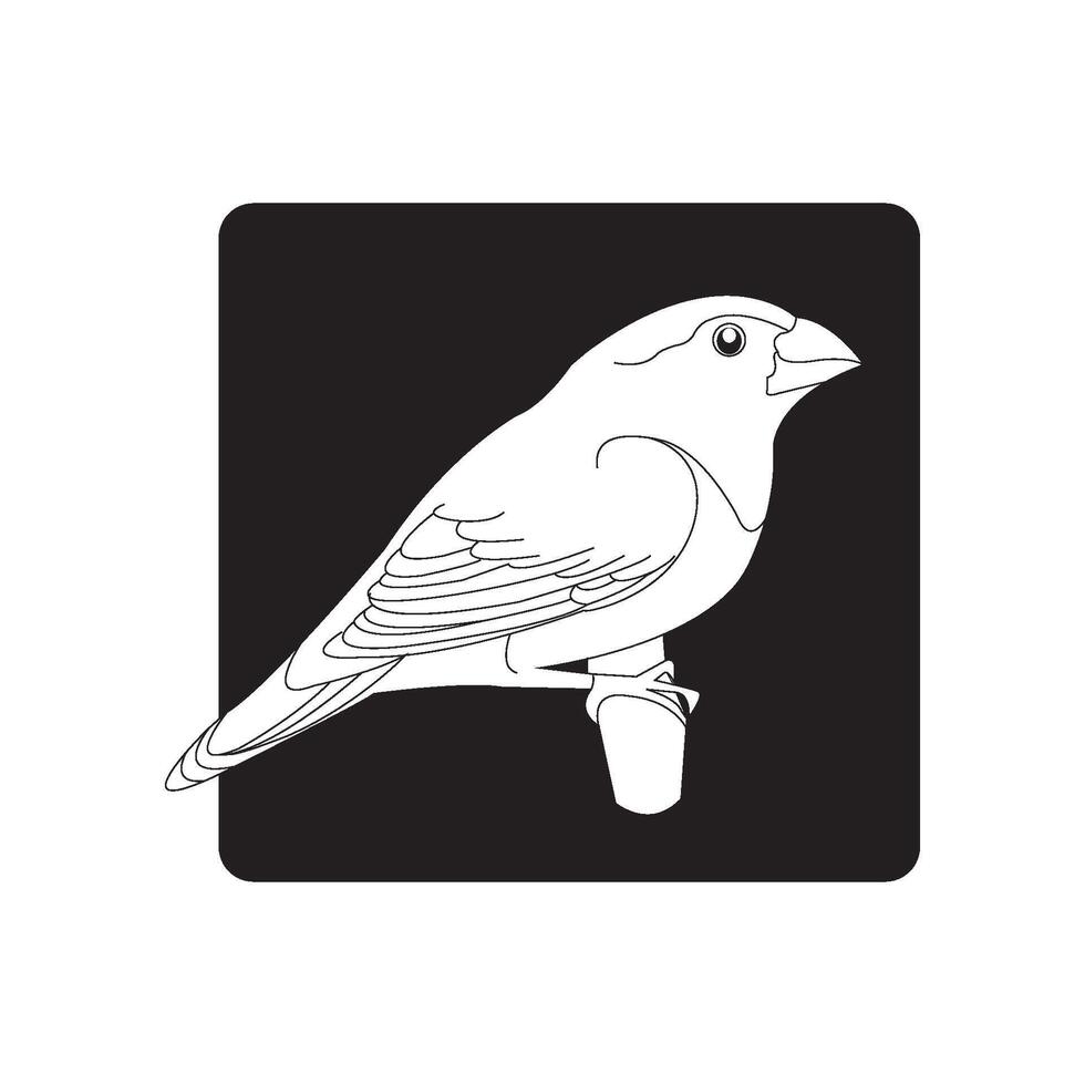 sparrow icon design vector