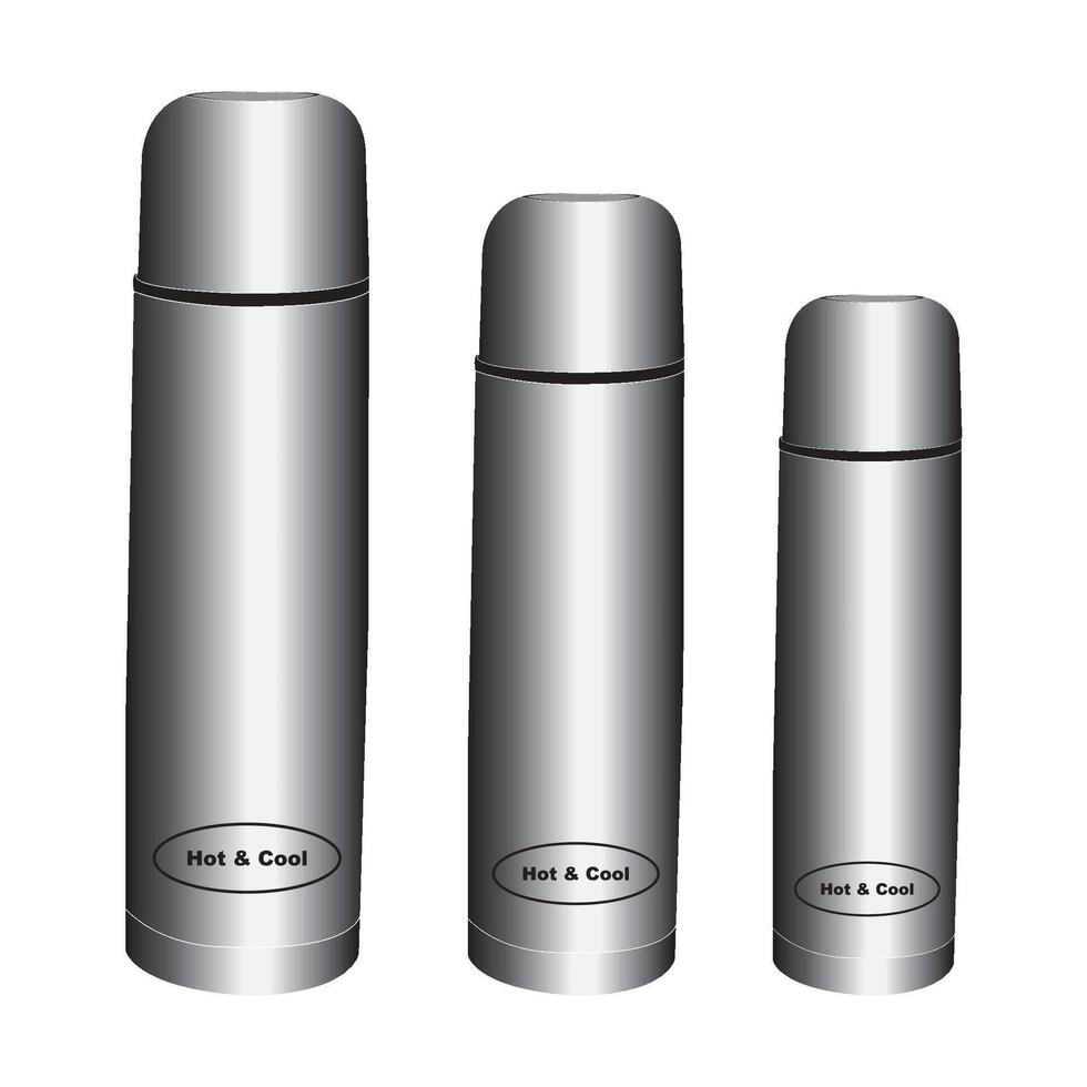 container for storing hot water 46581759 Vector Art at Vecteezy