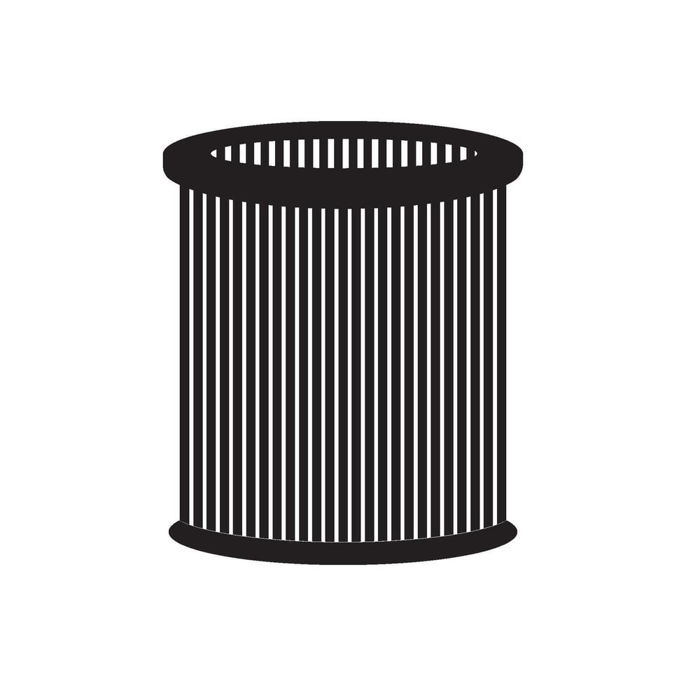 Air filter icon vector