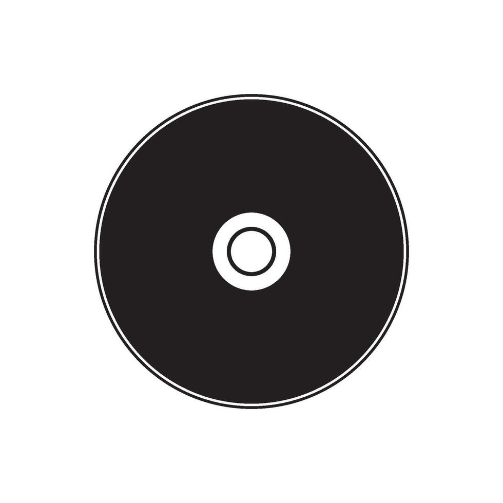disc icon design vector