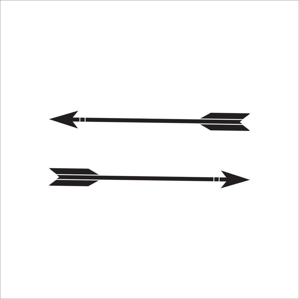 Arrow bow icon vector
