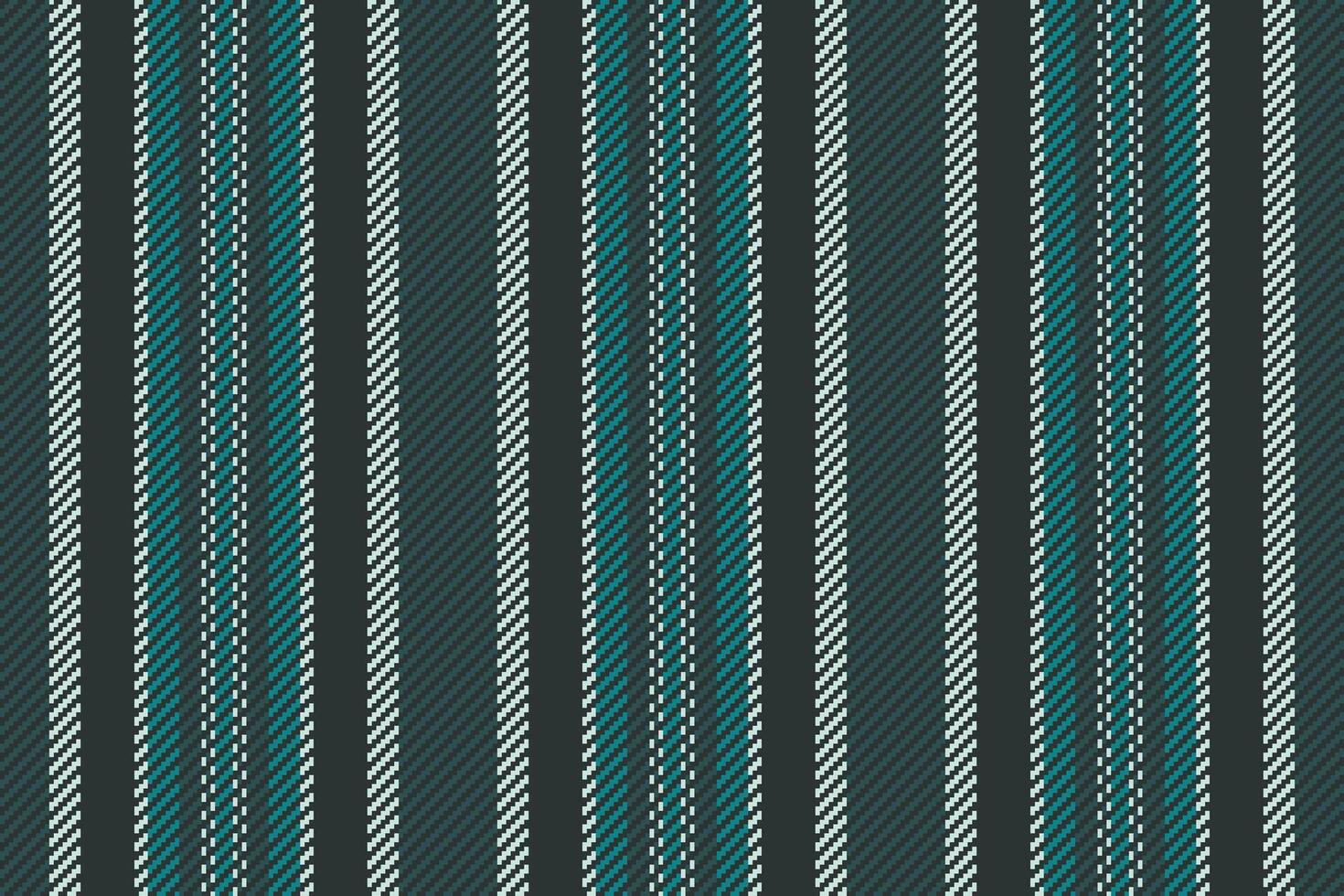 Nice pattern lines , furniture background texture seamless. Graph stripe textile vertical fabric in dark and dark slate gray colors. vector