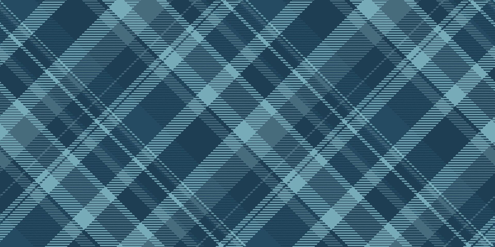 Multicolored background textile seamless, plank pattern tartan. Strong check fabric texture plaid in cyan color. vector