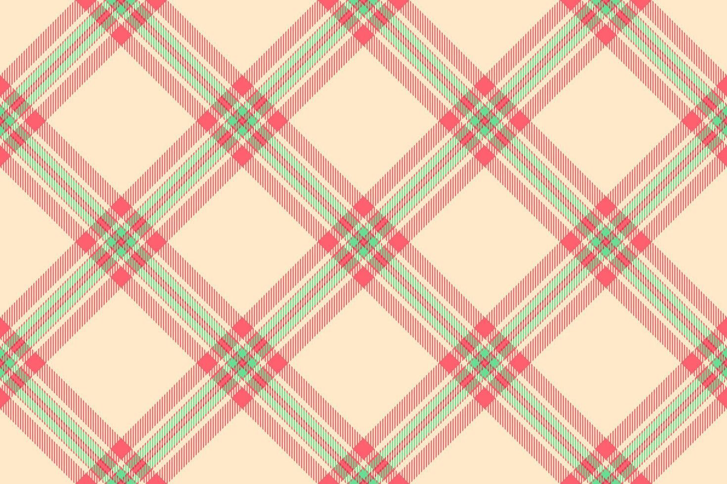 Fabric plaid check of pattern textile with a tartan background seamless texture. vector