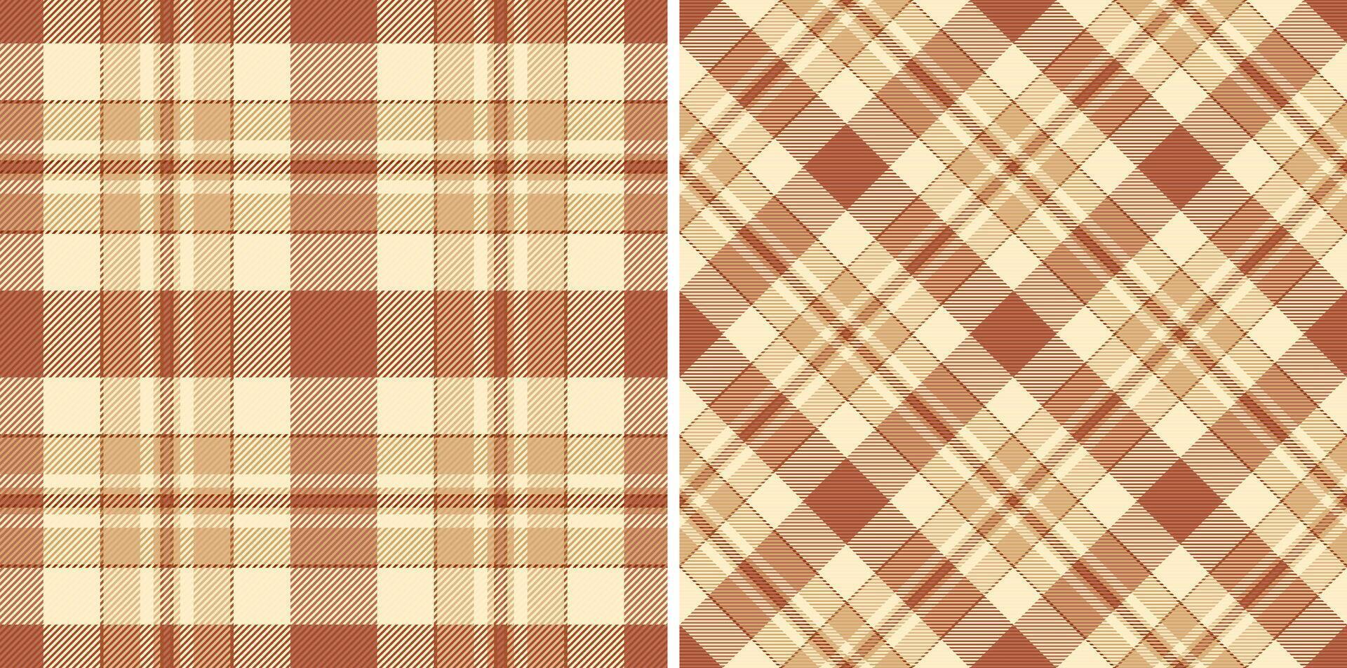 Pattern texture textile of seamless tartan check with a fabric plaid background. vector