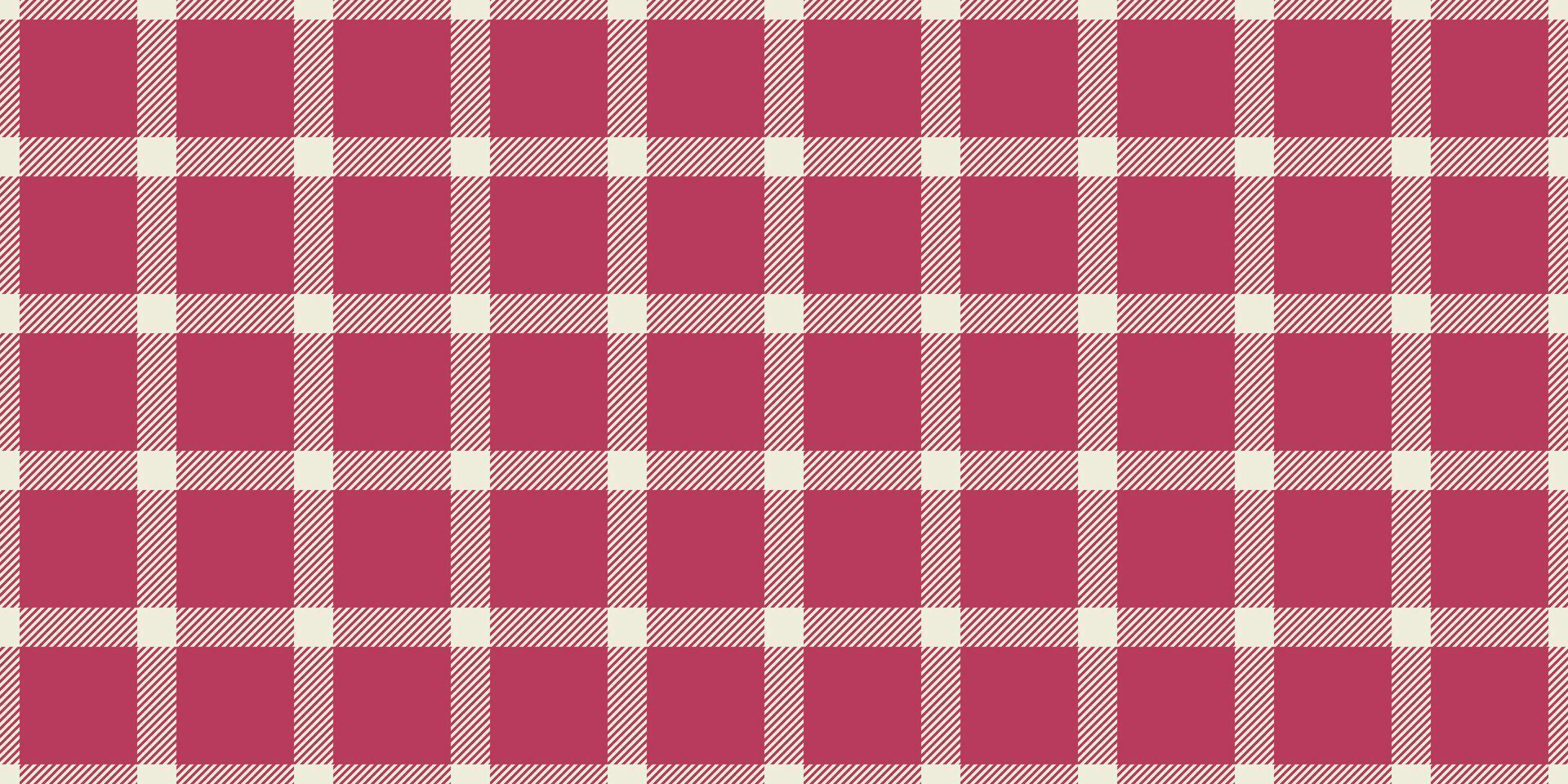 Layout texture background plaid, multi pattern fabric seamless. Cross tartan textile check in light and red colors. vector