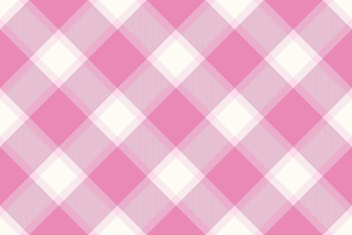 Texture plaid fabric of seamless textile tartan with a background pattern check. vector
