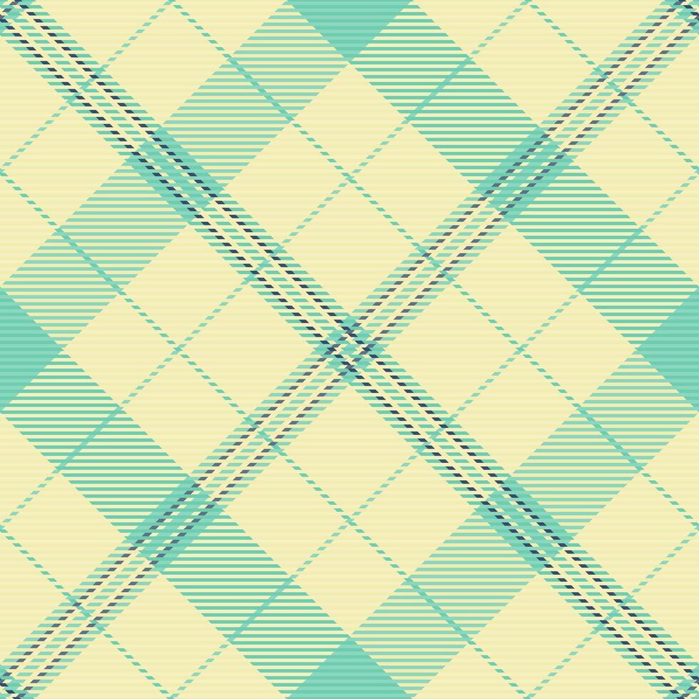 seamless textile of plaid check background with a tartan pattern texture fabric. vector