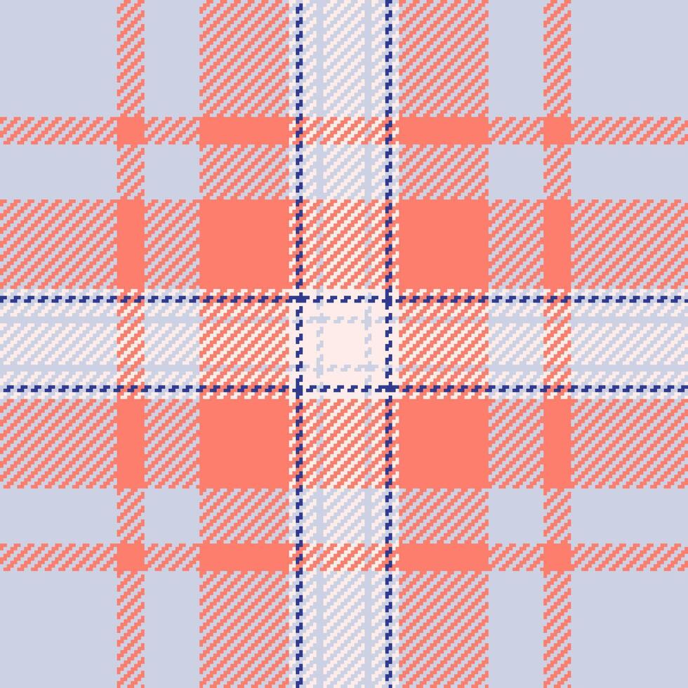 Textile design of textured plaid. Checkered fabric pattern swatch for shirt, dress, suit, wrapping paper print, invitation and gift card. vector