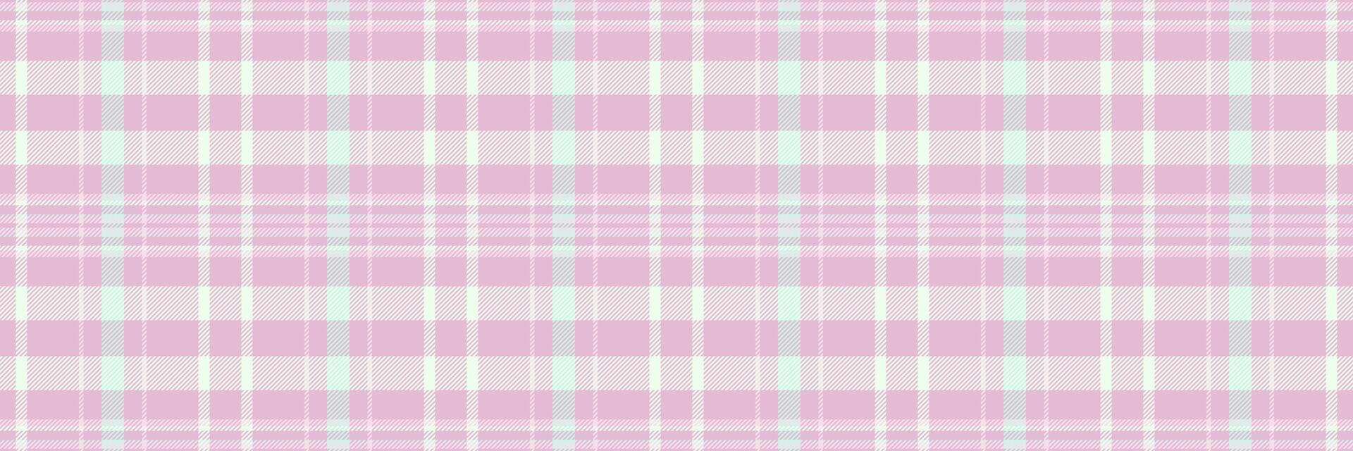 Native fabric check, scratched tartan textile background. Diamond texture plaid seamless pattern in light and honey dew colors. vector