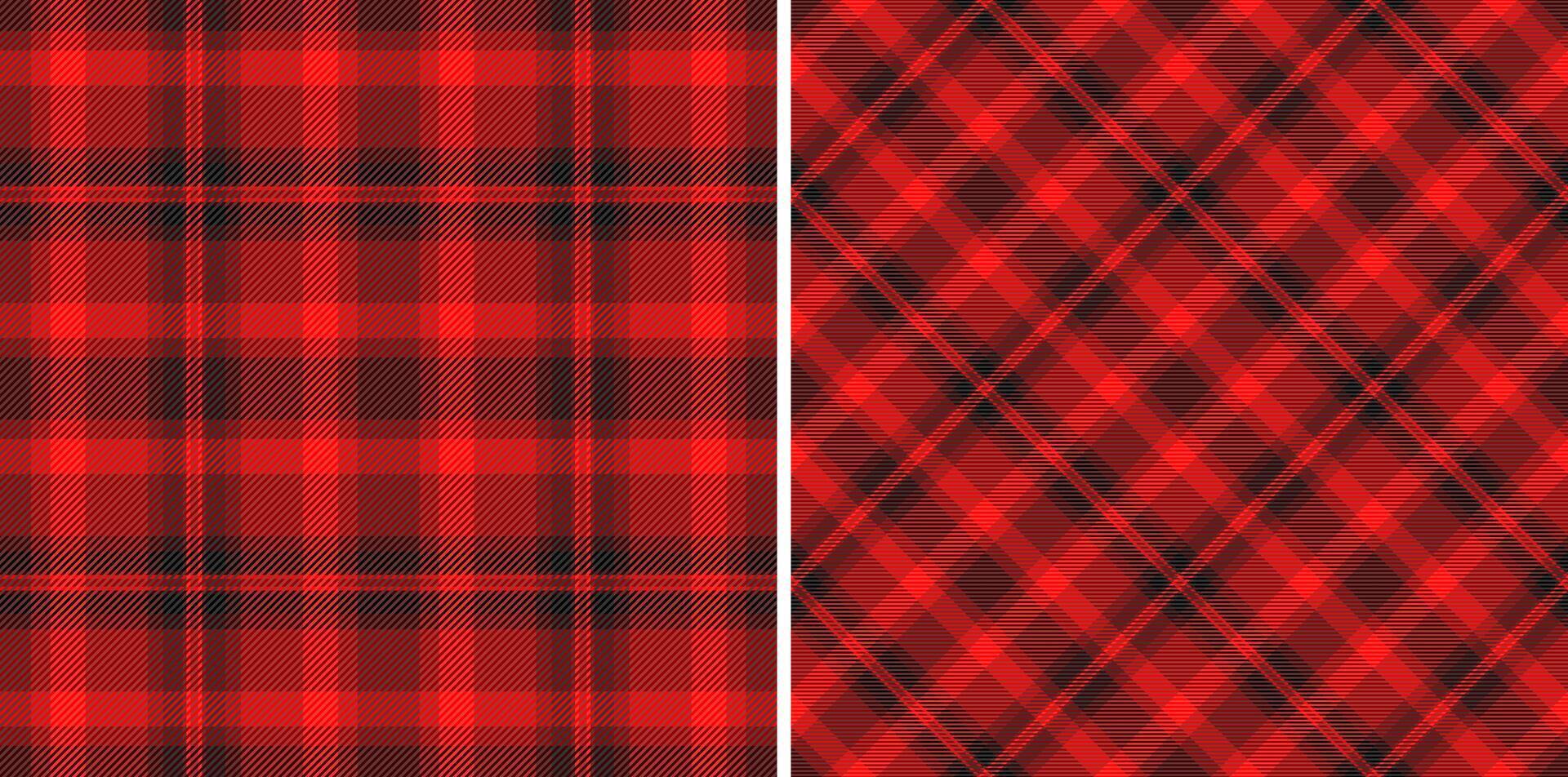 Textile pattern texture of background check with a seamless fabric plaid tartan. vector