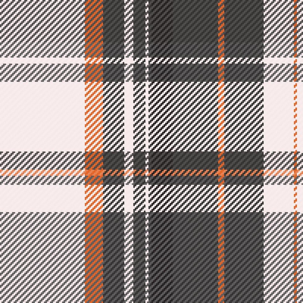 Texture plaid pattern of check textile seamless with a fabric background tartan. vector